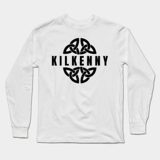 Kilkenny in Celtic Knot, Ireland Long Sleeve T-Shirt